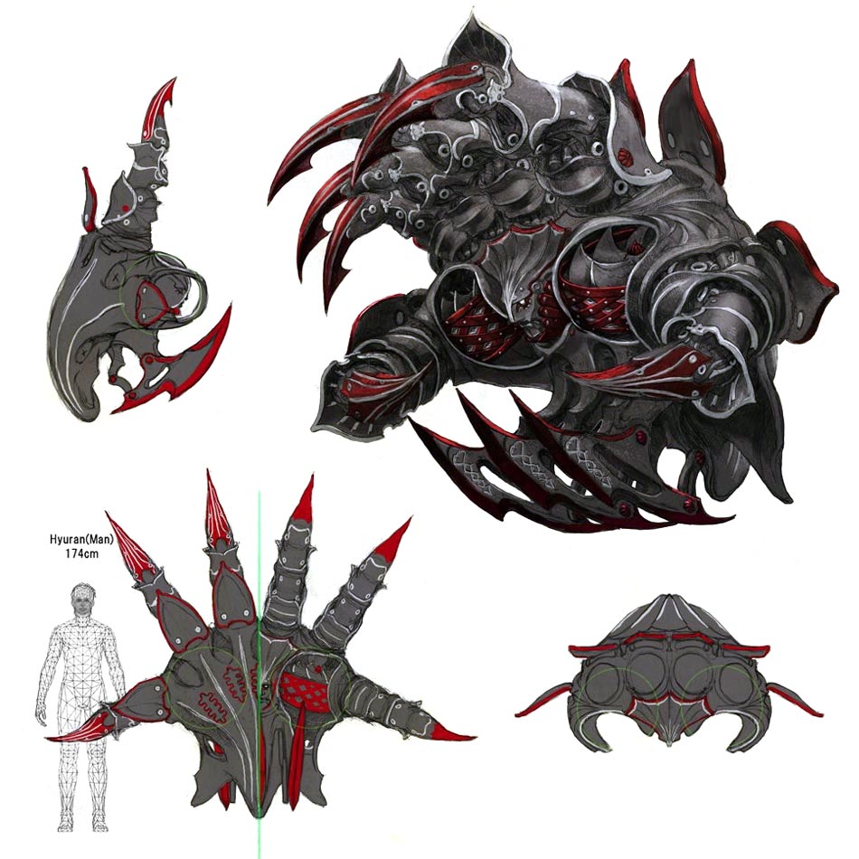 Deathclaw Art from Final Fantasy XIV: A Realm Reborn