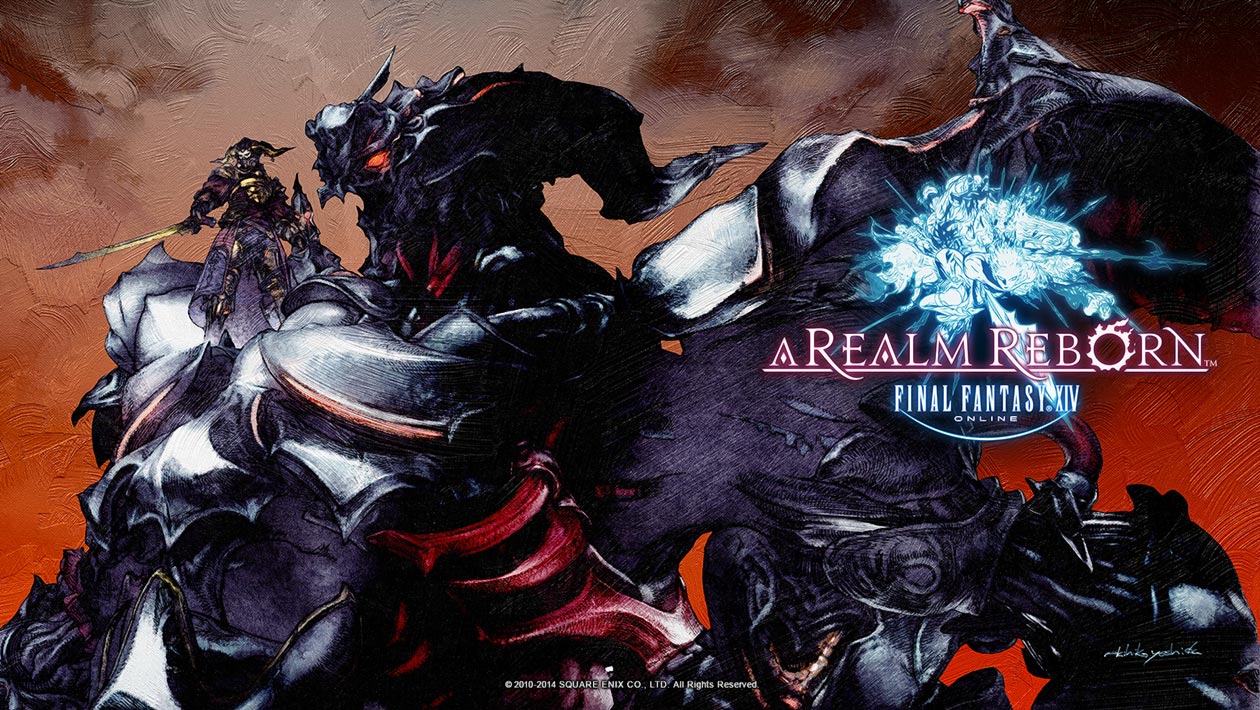 Gaius & Ultima Weapon Art from Final Fantasy XIV: A Realm Reborn