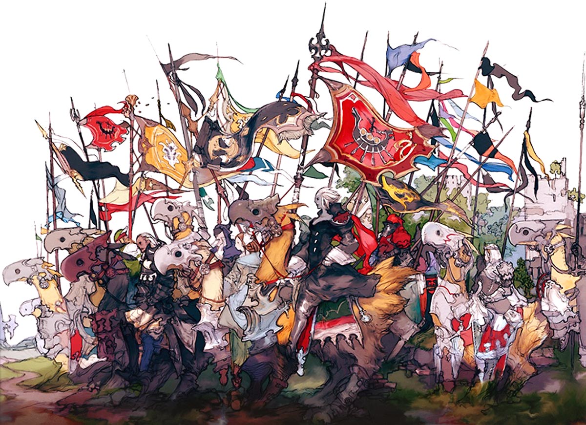 Grand Companies Art from Final Fantasy XIV: A Realm Reborn