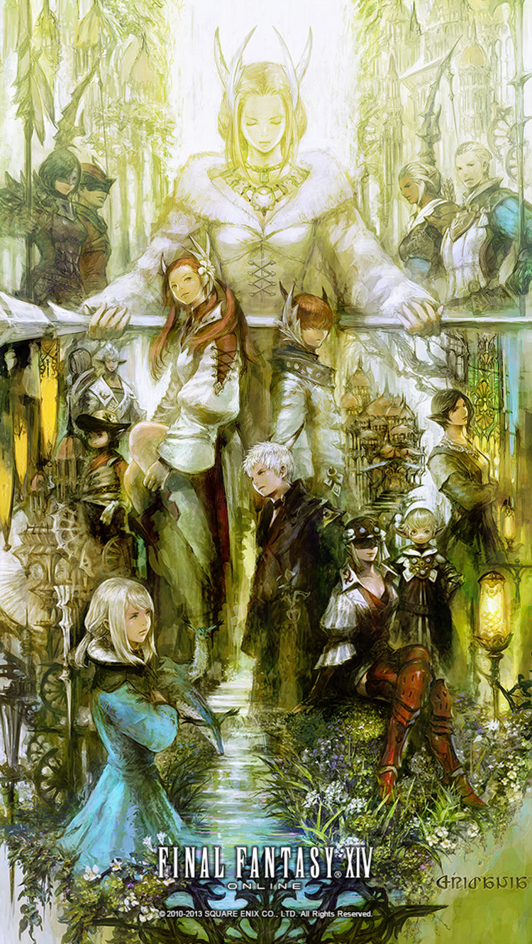 Gridania Promo Art from Final Fantasy XIV: A Realm Reborn