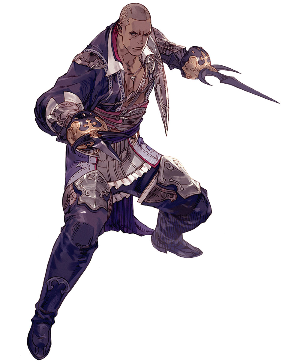 Hyur Male Pugilist Art from Final Fantasy XIV: A Realm Reborn