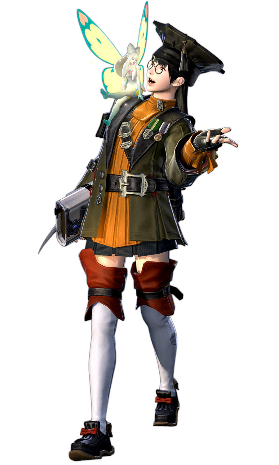 Hyur Scholar Art from Final Fantasy XIV: A Realm Reborn