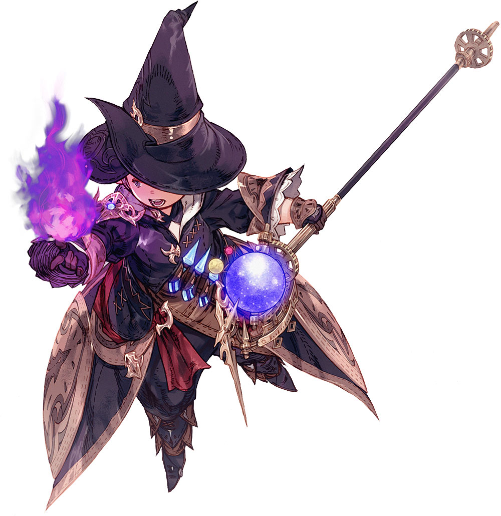 Lalafell Male Thaumaturge Art from Final Fantasy XIV: A Realm Reborn