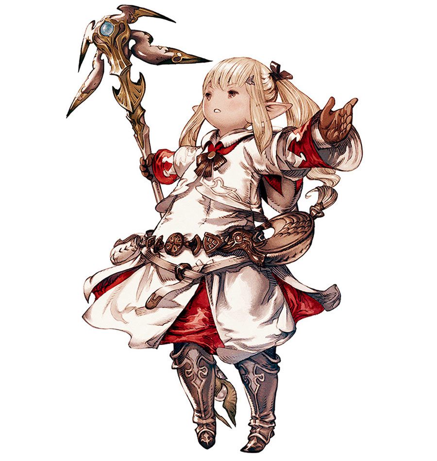 Lalafell White Mage Art from Final Fantasy XIV: A Realm Reborn