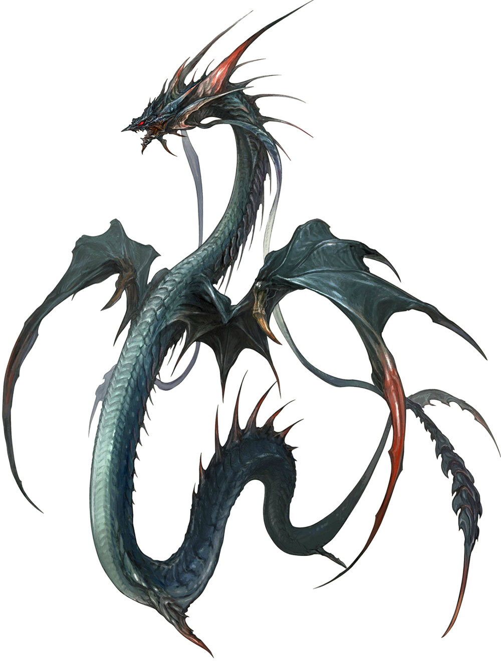 Leviathan Art from Final Fantasy XIV: A Realm Reborn