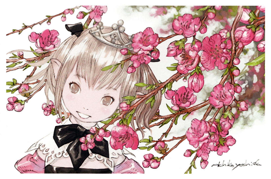 Little Ladies Day Lalafell Art from Final Fantasy XIV: A Realm Reborn