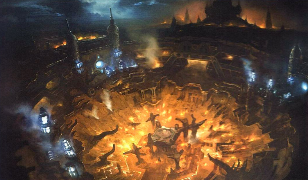 Magitek Research Facility Art from Final Fantasy XIV: A Realm Reborn