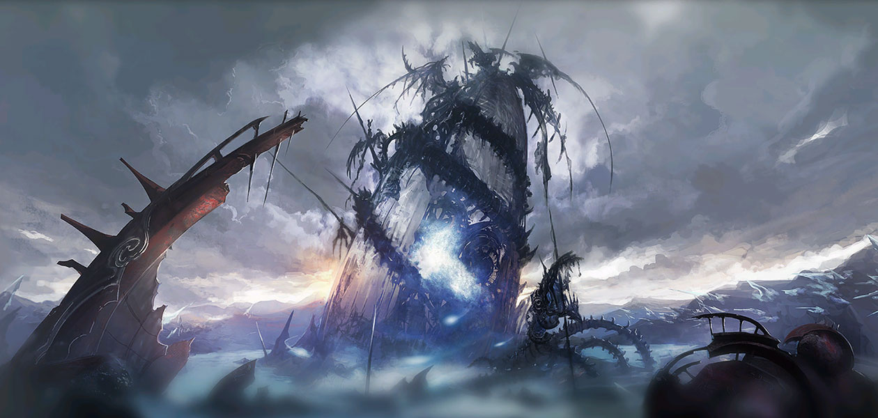 Midgardsormr Art from Final Fantasy XIV: A Realm Reborn