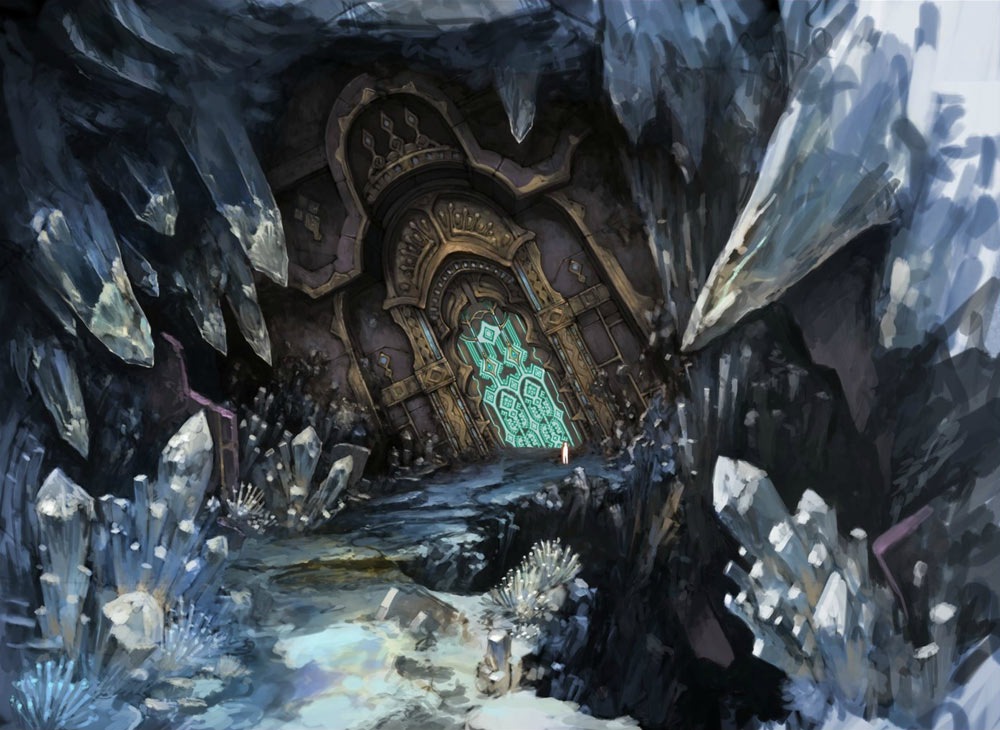 Crystal Gate Art from Final Fantasy XIV: A Realm Reborn