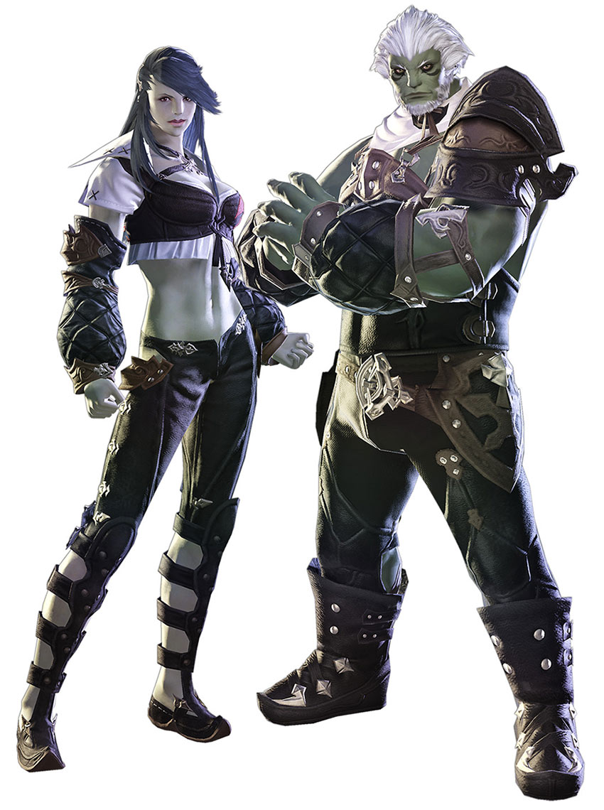 Roegadyn Sea Wolves Art from Final Fantasy XIV: A Realm Reborn