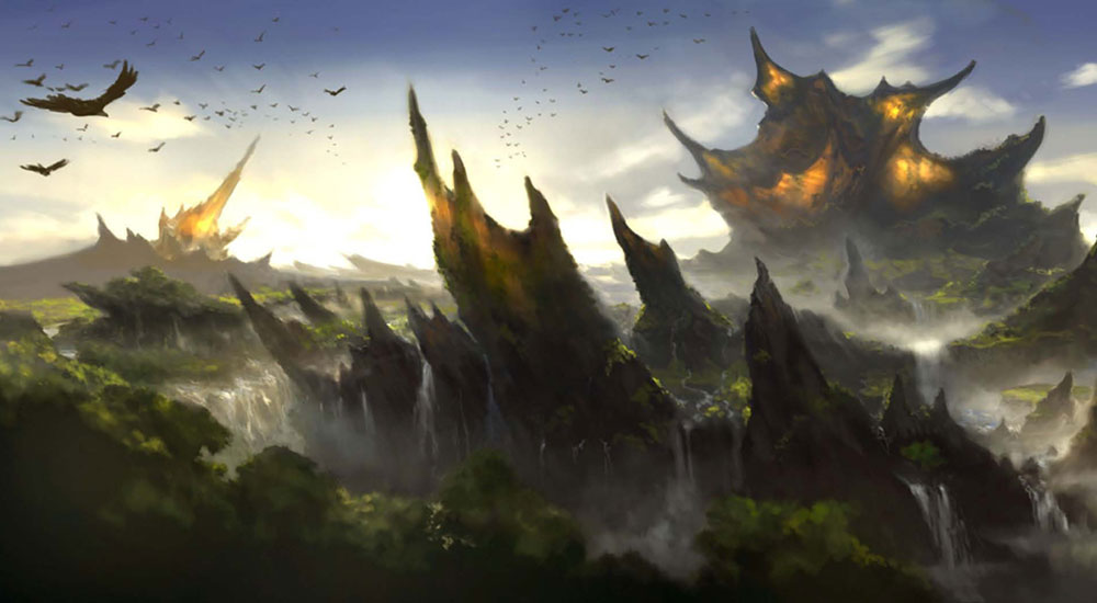 West Shroud Art from Final Fantasy XIV: A Realm Reborn