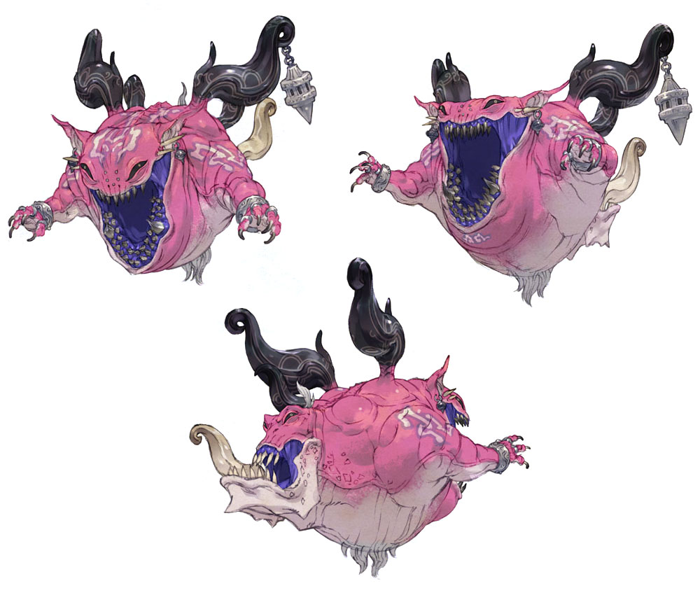 Typhon Art from Final Fantasy XIV: A Realm Reborn