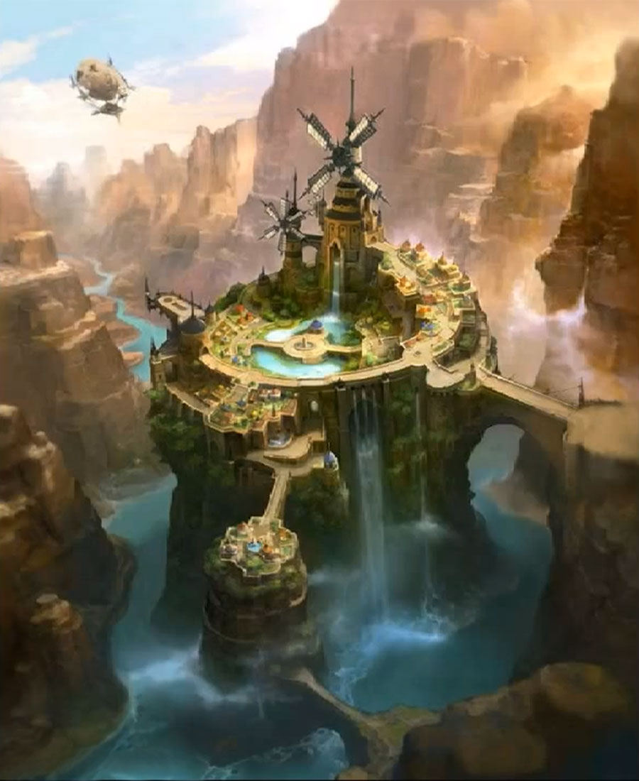 Ul'dah Goblet Housing Art from Final Fantasy XIV: A Realm Reborn
