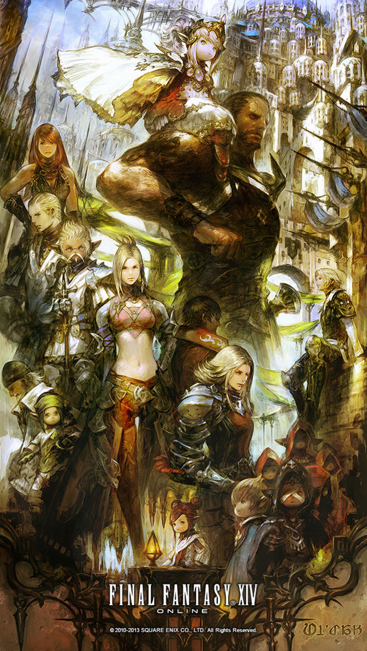 Ul'dah Promo Art from Final Fantasy XIV: A Realm Reborn