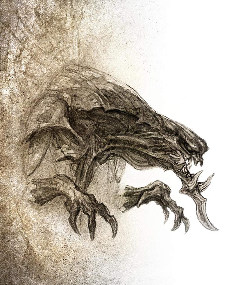 Demon Wall Art from Final Fantasy XIV: A Realm Reborn