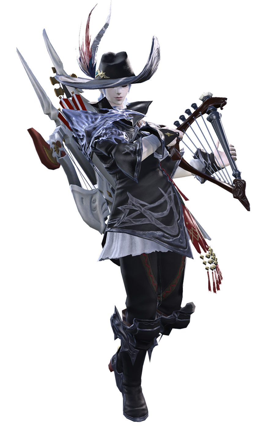 World of Darkness Bard Gear Art from Final Fantasy XIV: A Realm Reborn