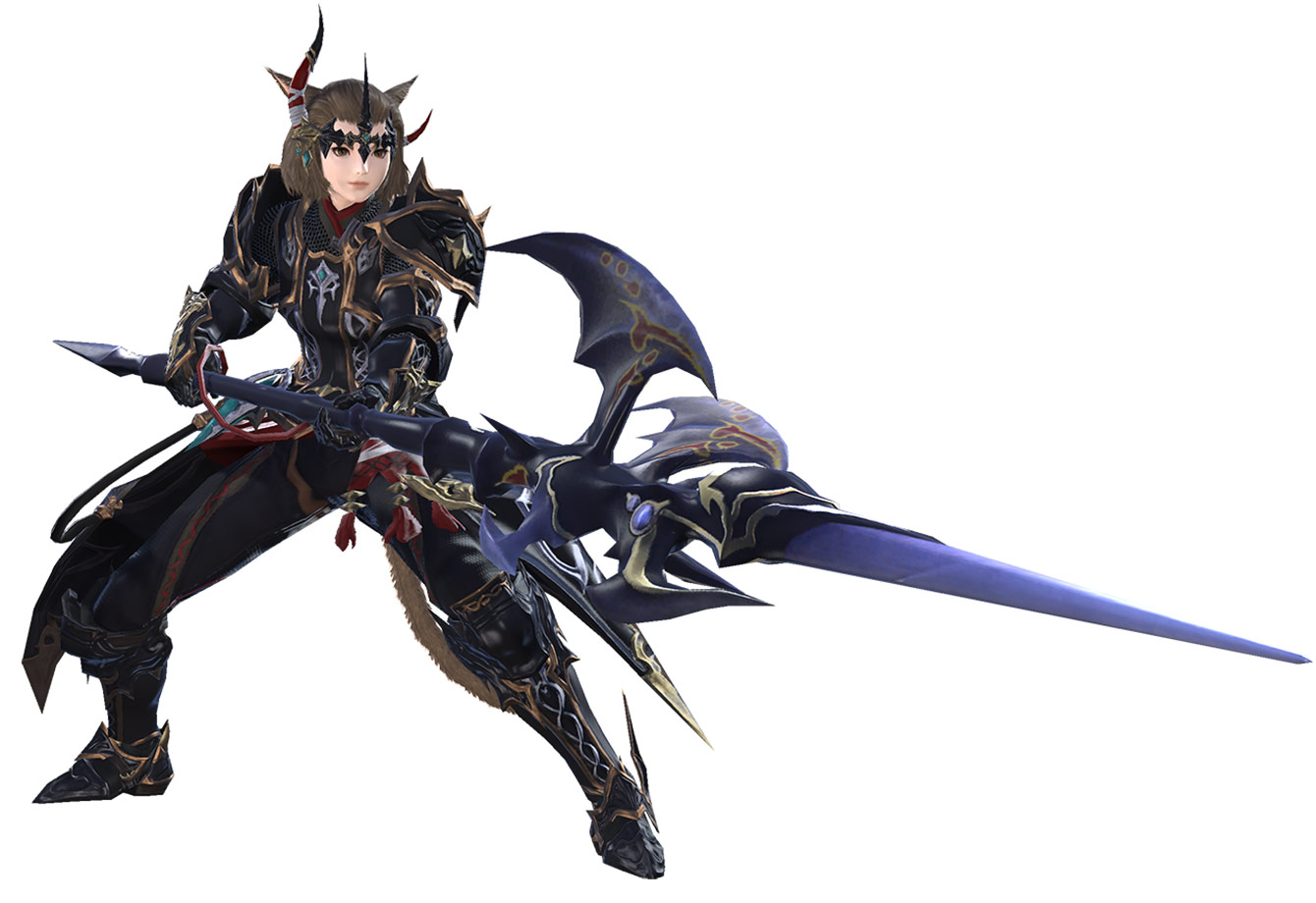 World of Darkness Dragoon Gear Art from Final Fantasy XIV: A Realm Reborn