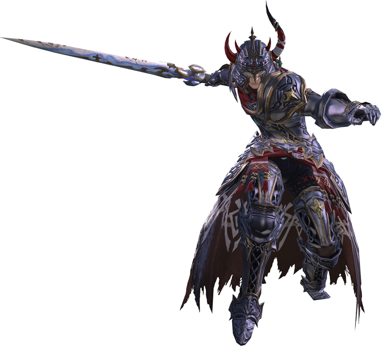World of Darkness Tank Gear Art from Final Fantasy XIV: A Realm Reborn