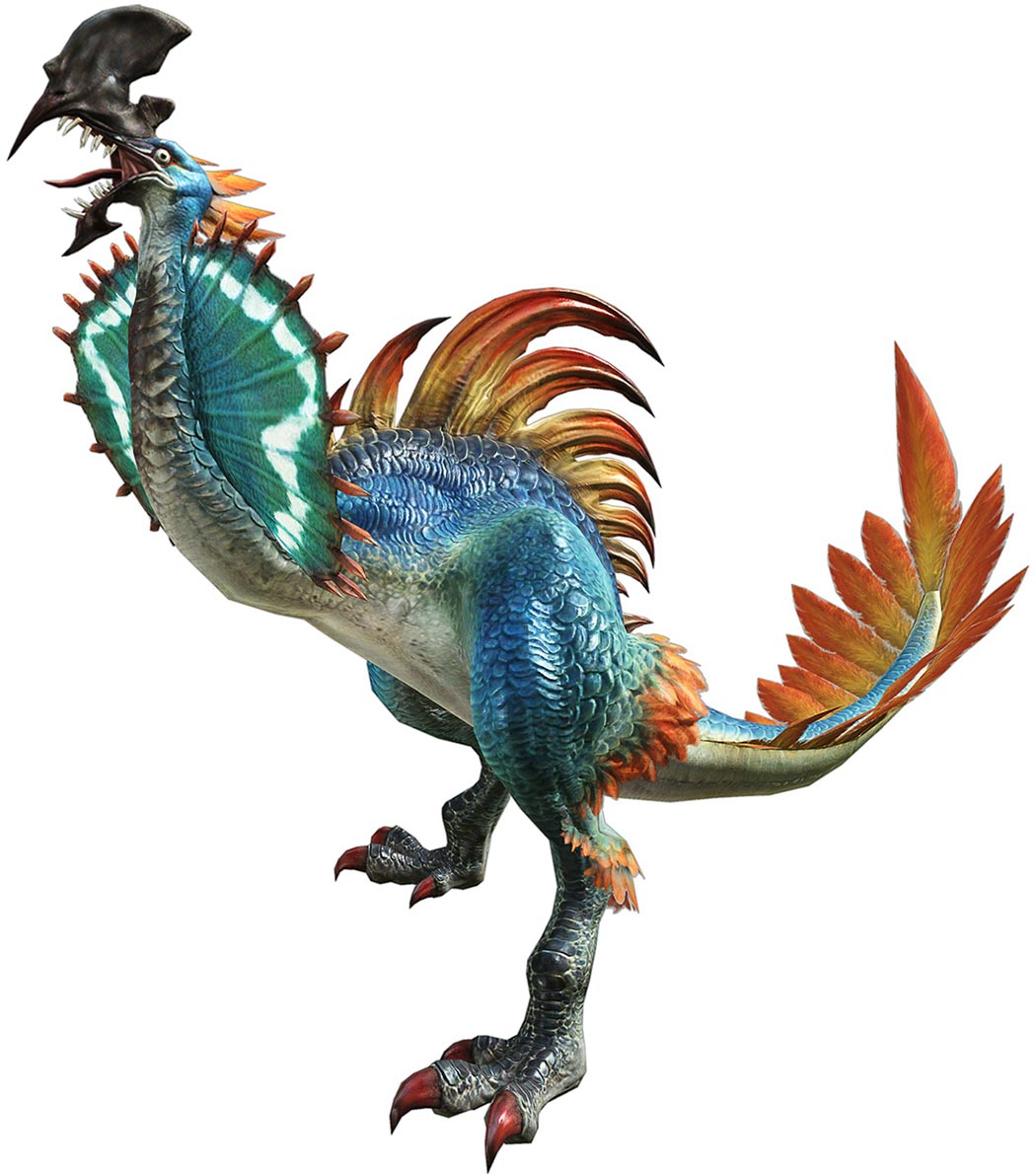 Ziz Render from Final Fantasy XIV: A Realm Reborn