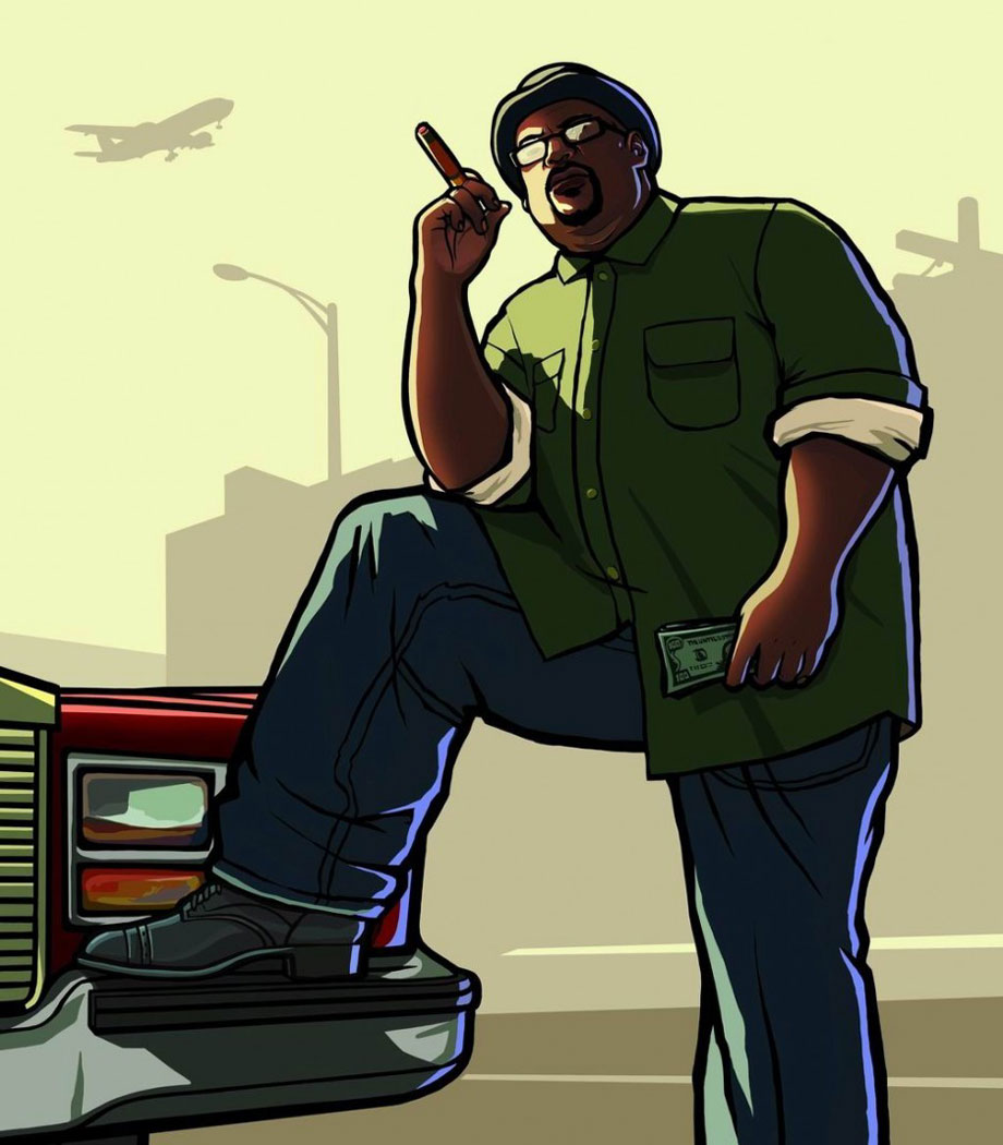Big Smoke Art from Grand Theft Auto: San Andreas