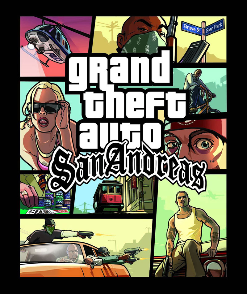 Box Art from Grand Theft Auto: San Andreas