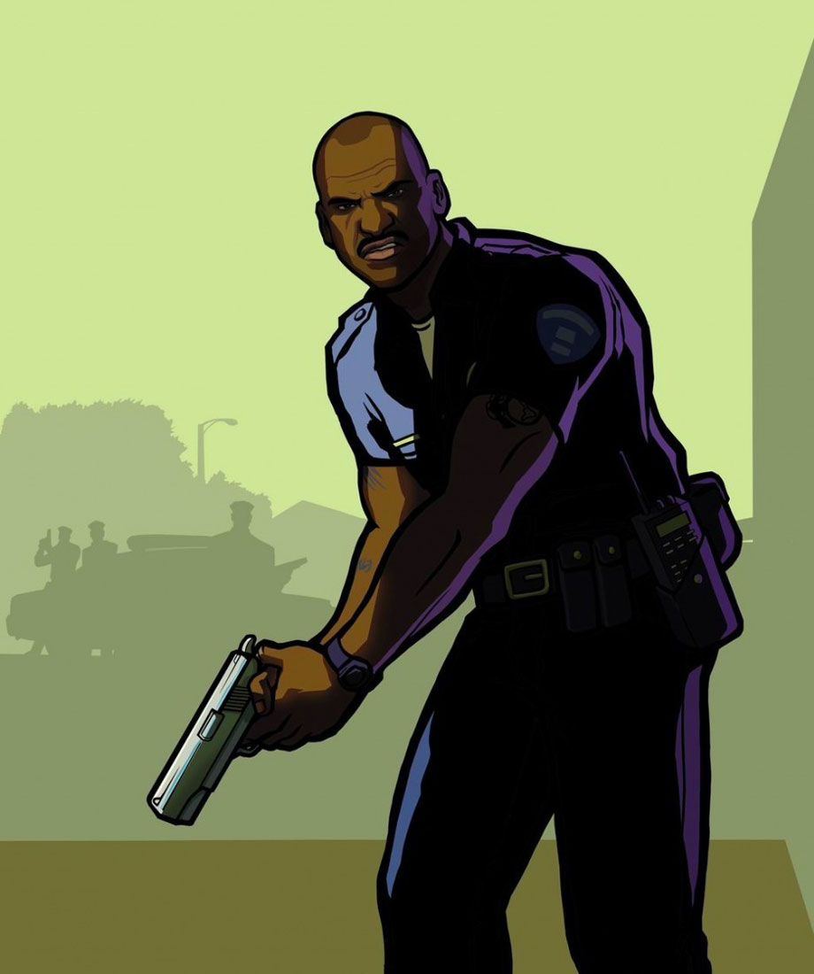 Franklin Tenpenny Art from Grand Theft Auto: San Andreas