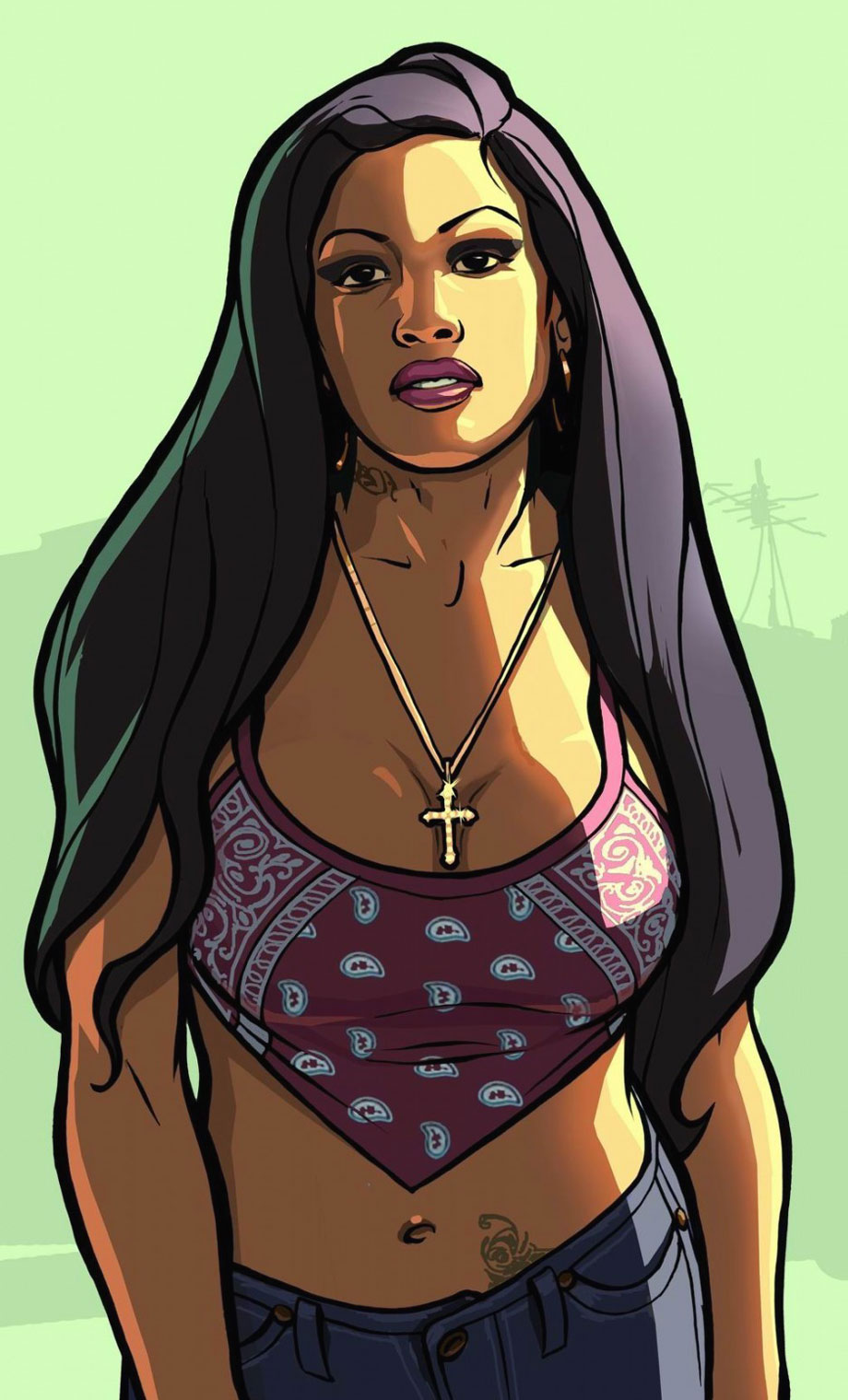 Latina Art from Grand Theft Auto: San Andreas