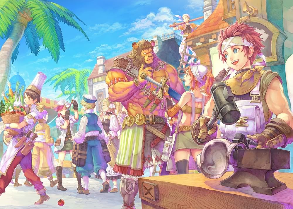 Blacksmith Art from Lime Odyssey: The Chronicles of Orta