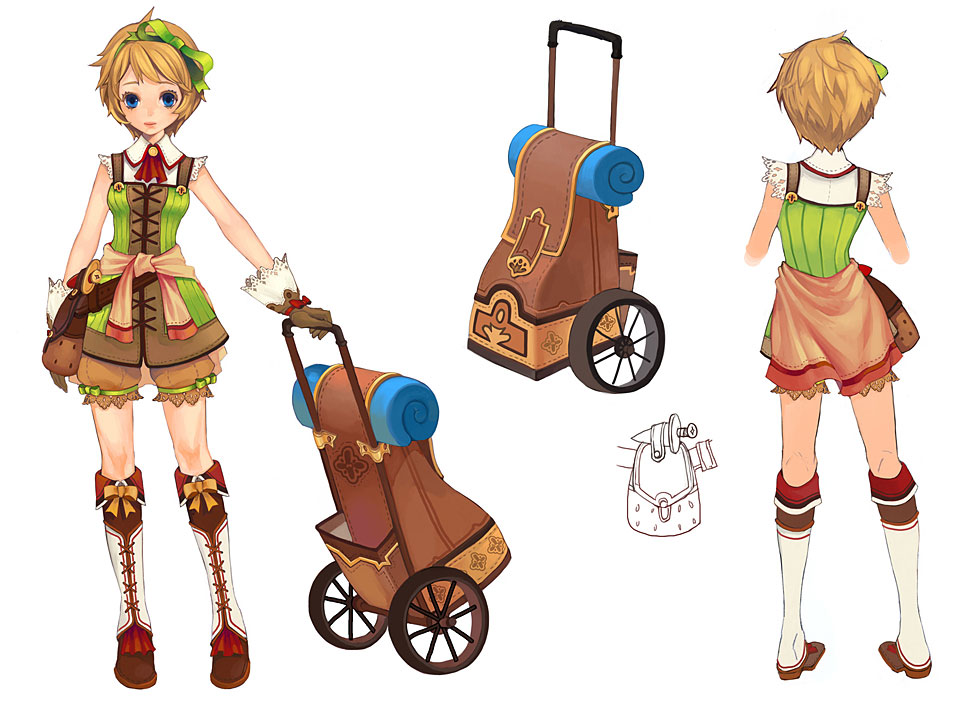 Character Design Art from Lime Odyssey: The Chronicles of Orta