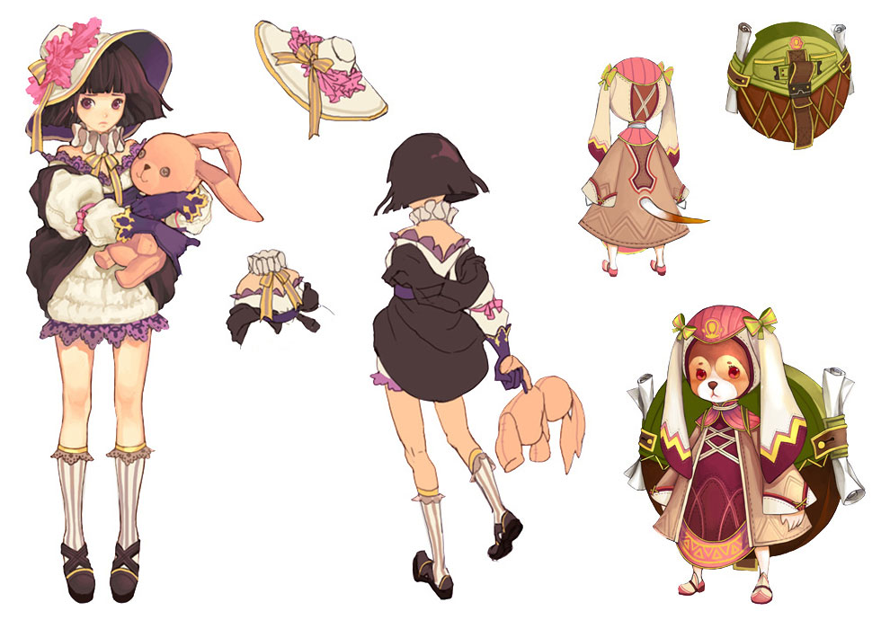 Character Design Art from Lime Odyssey: The Chronicles of Orta