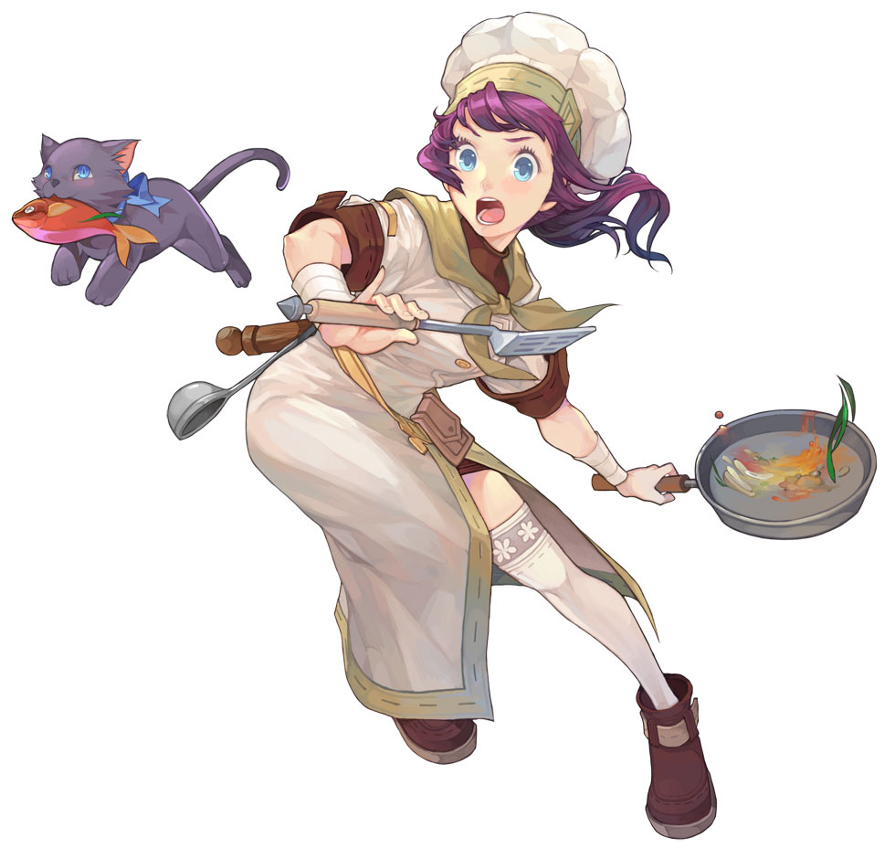Chef Female Art from Lime Odyssey: The Chronicles of Orta