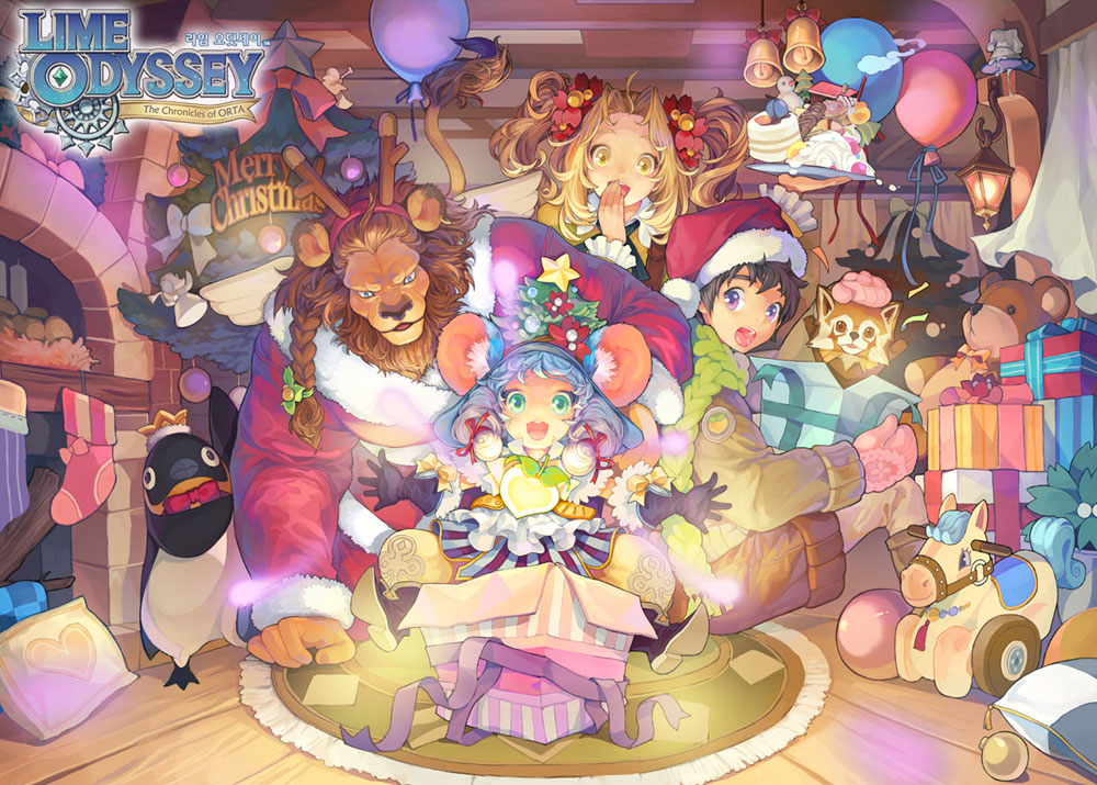 Christmas Art from Lime Odyssey: The Chronicles of Orta