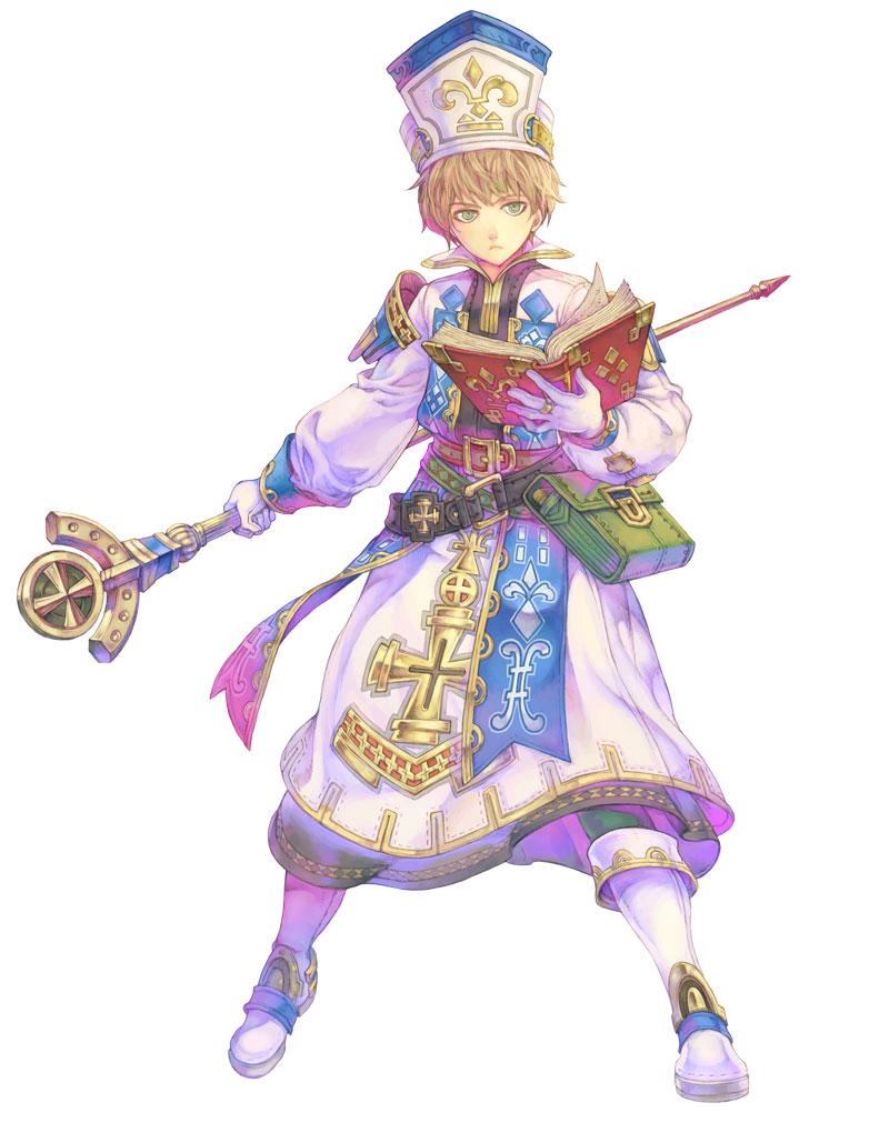 Cleric Male Art from Lime Odyssey: The Chronicles of Orta