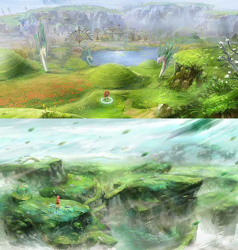 Environment Art from Lime Odyssey: The Chronicles of Orta