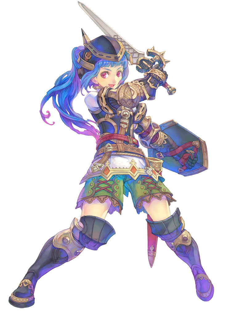 Fighter Female Art from Lime Odyssey: The Chronicles of Orta