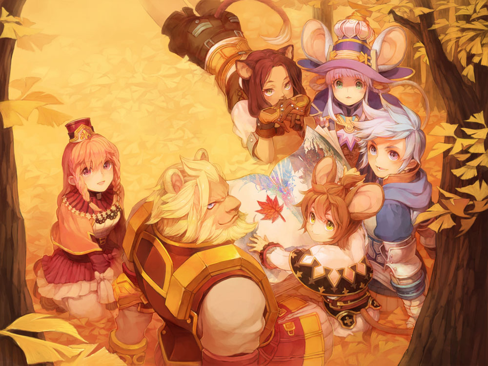 Friends Art from Lime Odyssey: The Chronicles of Orta