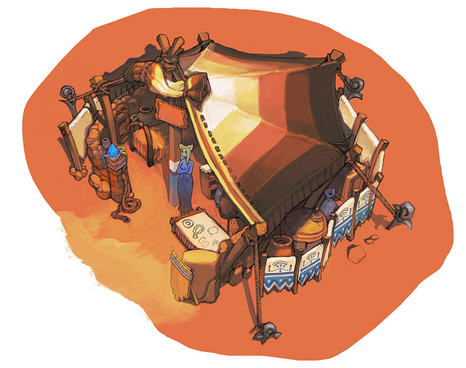 Tent Art from Lime Odyssey: The Chronicles of Orta
