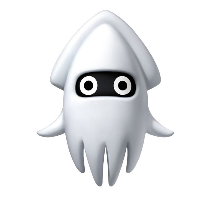 Blooper Art from Mario Kart 7