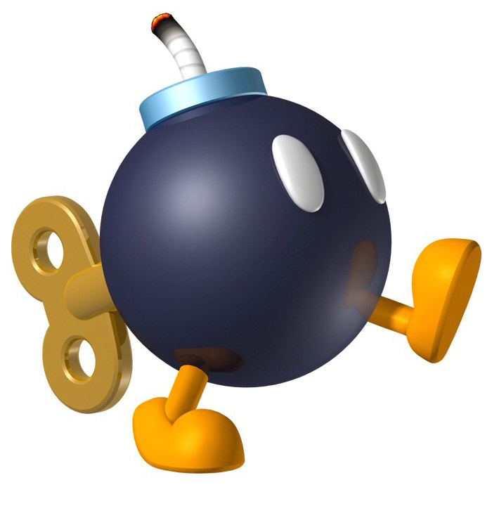 Bob-omb Art from Mario Kart 7