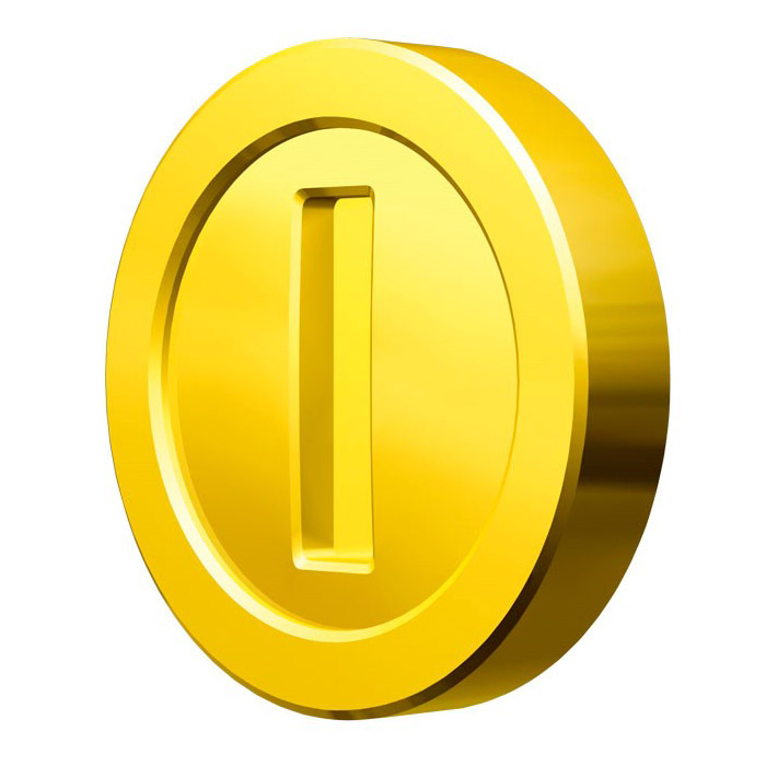 Coin Art from Mario Kart 7
