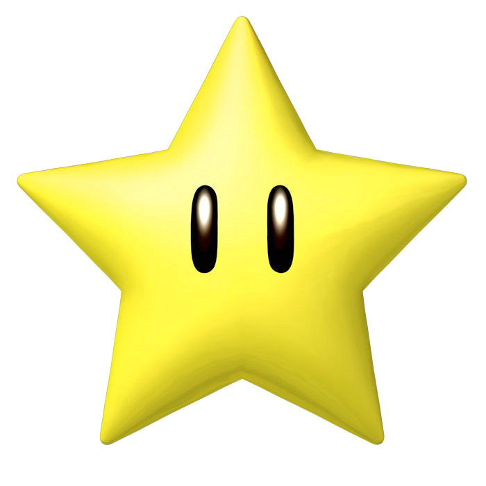 Super Star Art from Mario Kart 7