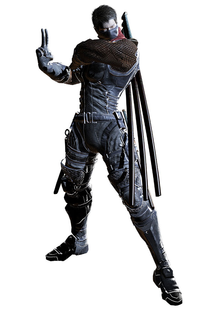 Character Concept Art from Ninja Blade