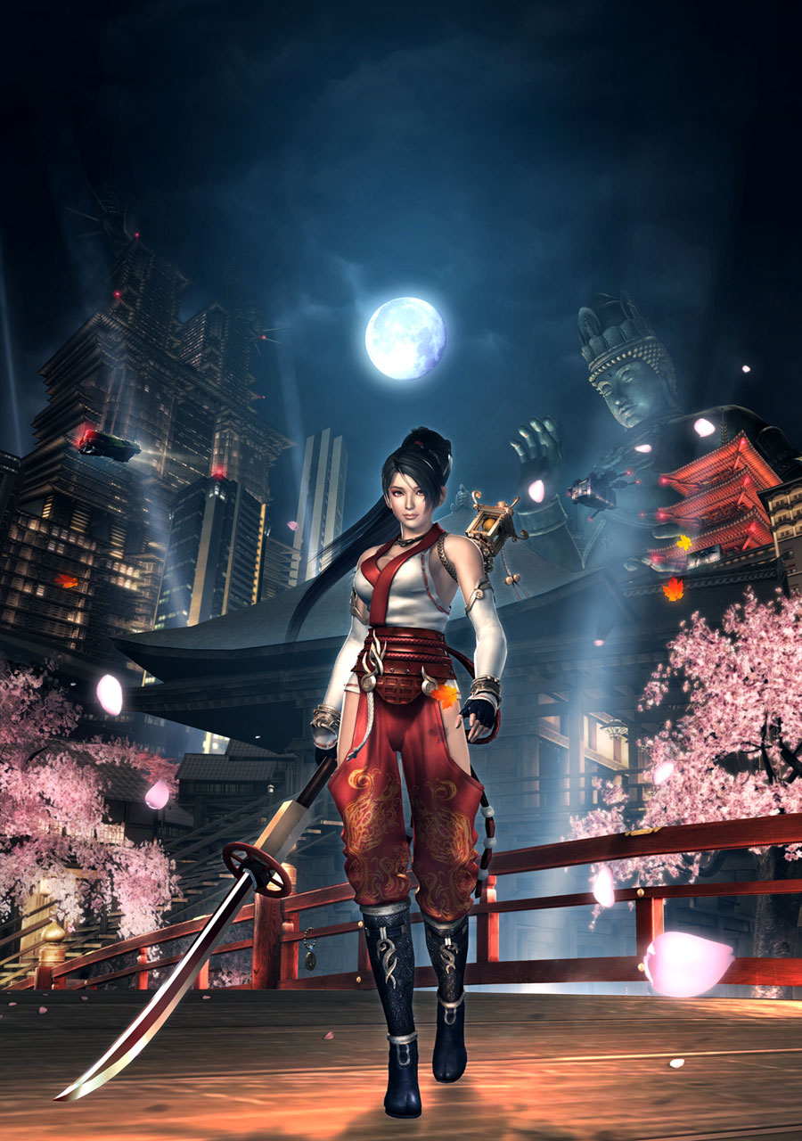 Momiji Poster Art from Ninja Gaiden Sigma 2