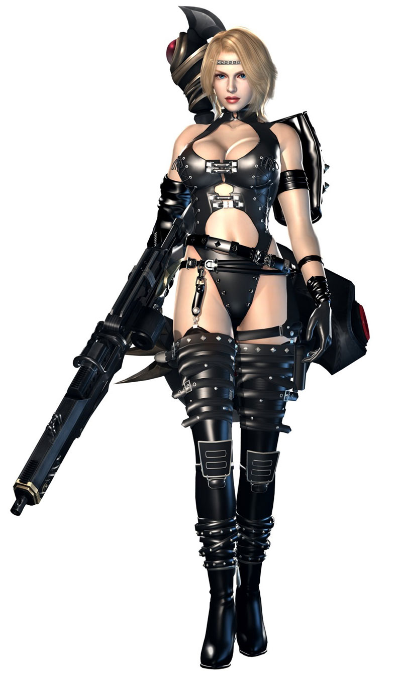 Sweet Rachel (Curls) Art from Ninja Gaiden Sigma 2