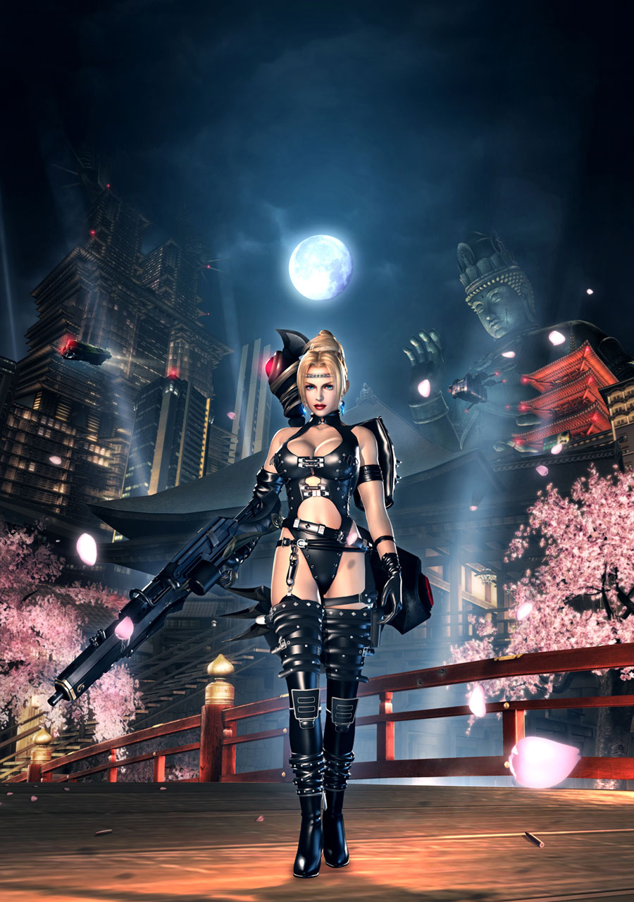 Rachel Poster Art from Ninja Gaiden Sigma 2