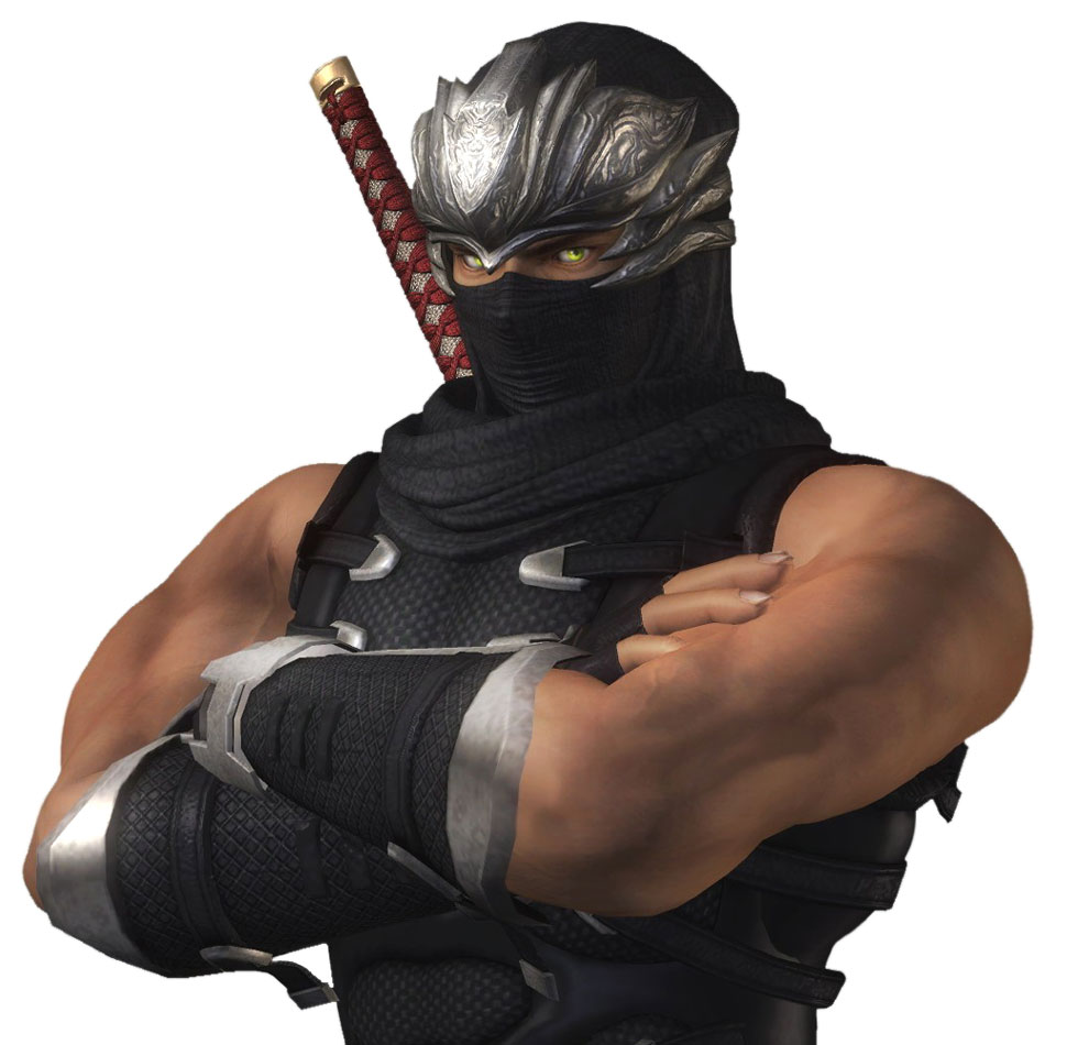 Ryu Portrait Art from Ninja Gaiden Sigma 2