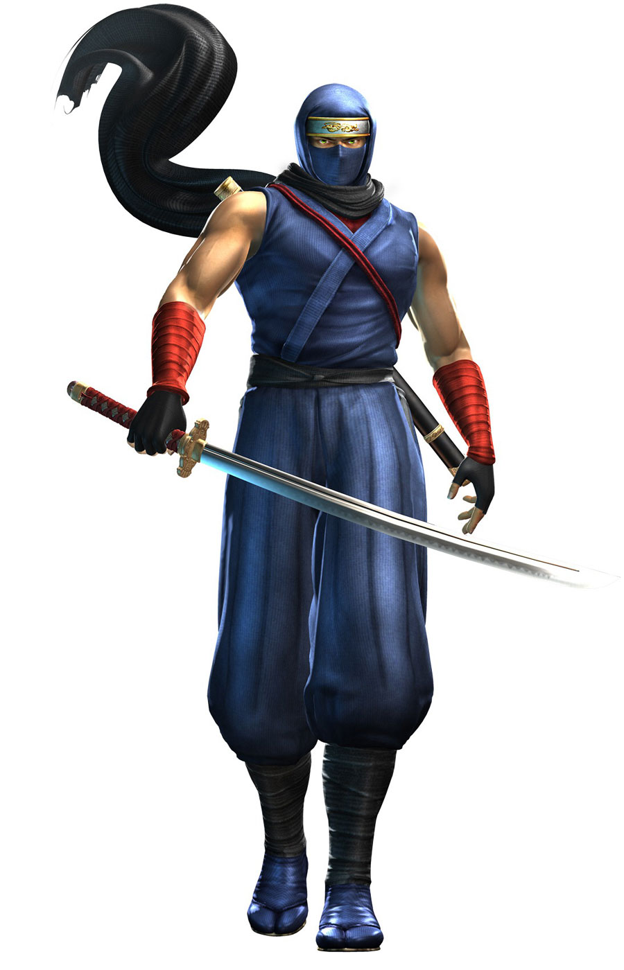 Classic Hayabusa (Ryuken) Costume Art from Ninja Gaiden Sigma 2