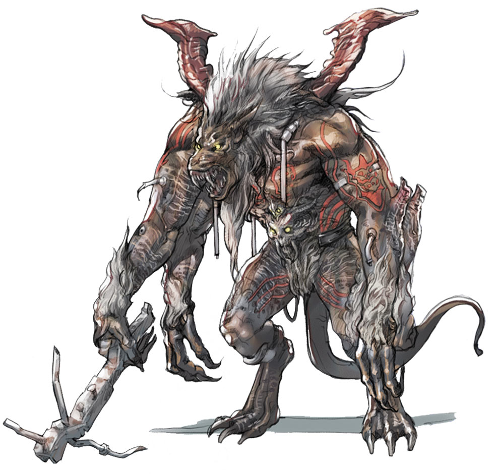 Volf Concept Art from Ninja Gaiden Sigma 2