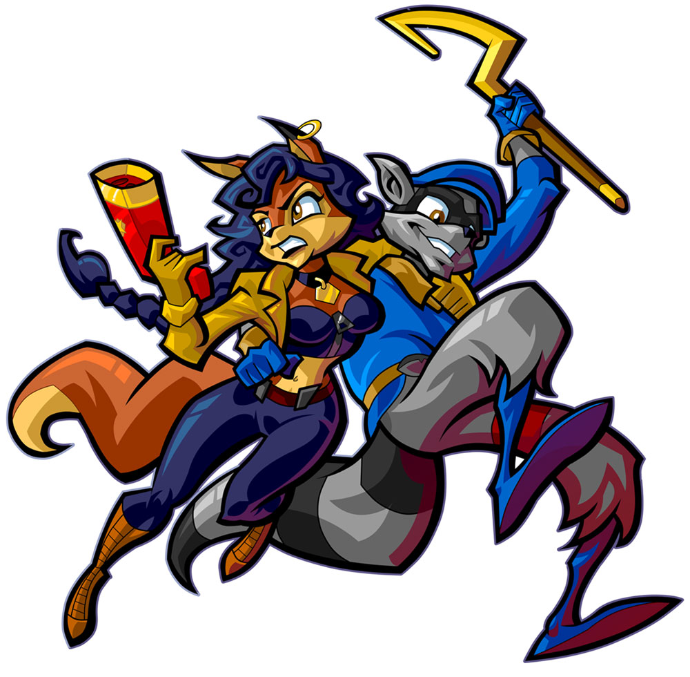 Carmelita & Sly Art from Sly 3: Honor Among Thieves