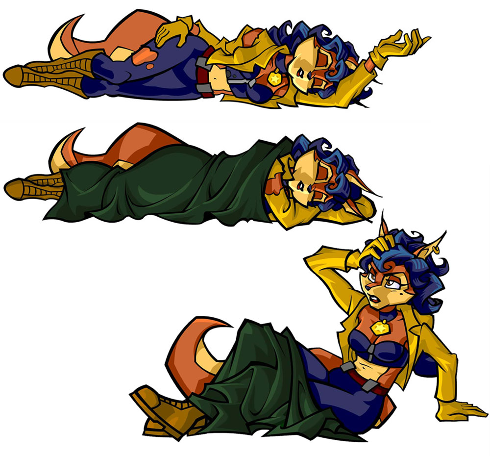 Carmelita Art from Sly 3: Honor Among Thieves